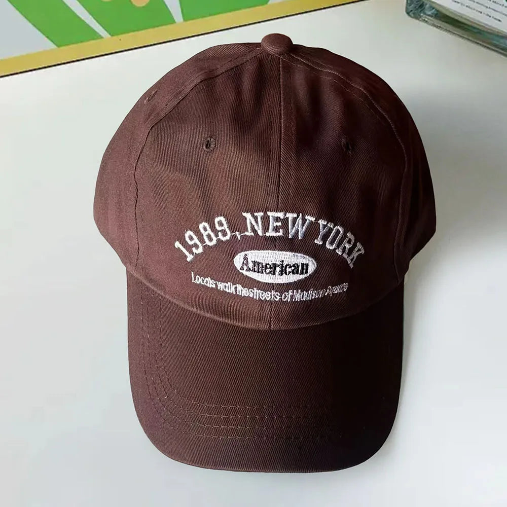 One Retro Embroidered Adjustable Baseball Cap, Casual Sun Hat for Men and Women, Perfect for Super Bowl Sunday Party
