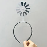 Funny Brain Loading Rotatable Headband Hairpin Downtime Hairpin Creative Moving Hair Clip Hair Accessory