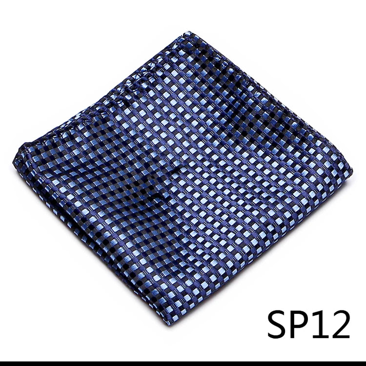 High Grade 2023 New Style Hot sale Silk Handkerchief Black Suit Accessories Solid Men Abraham Lincoln's birthday Pocket Square
