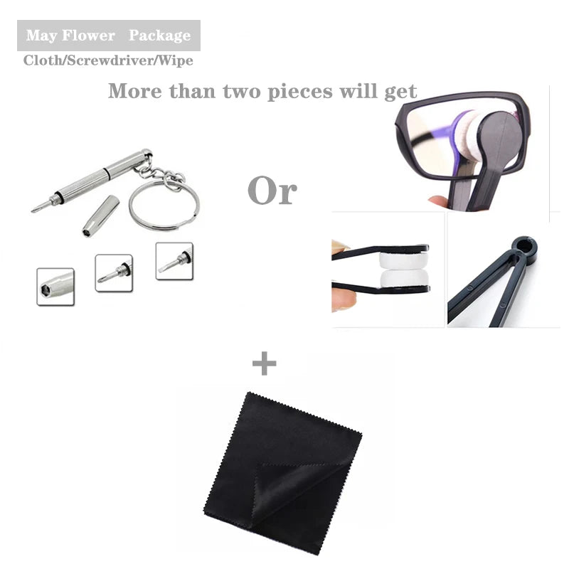 Men Women Metal Blue Light Blocking Reading Glasses with Case TR90 Half Frame HD Prescription Eyewear Presbyopia Diopter