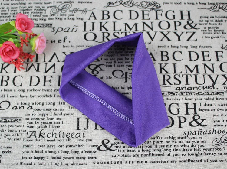 Fashion Sports Headbands for Women Solid Elastic Hair Bands Running Fitness Yoga Hair Bands Stretch Makeup Hair Accessories Hot
