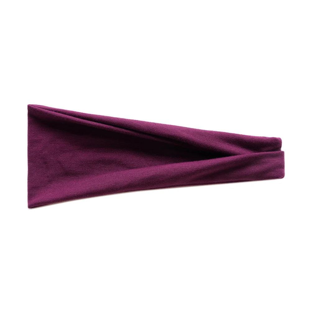 Classic Non Slip Headbands Fashion Workout Yoga Exercise Hair Sweat Wicking Summer Hair Accessories Elastic Bands For Men Women