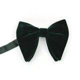 Fashion Velvet Big Bowties Flannelette Large Size Bow Ties For Men Formal Dress Handkerchief Wedding Party Tuxedo Groom Bow Knot
