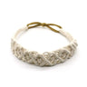 Style Elastic Hair Band Braided Rope Headwrap Turban Women Hair Scarf Macrame Hair Band Bohemian Headband Crochet Bandana