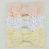 3Pcs/Set Baby Girl Headbands Lot Bows Baby Headband Newborn Gift Elastic Hair Bands Children Turban Kids Infant Hair Accessories