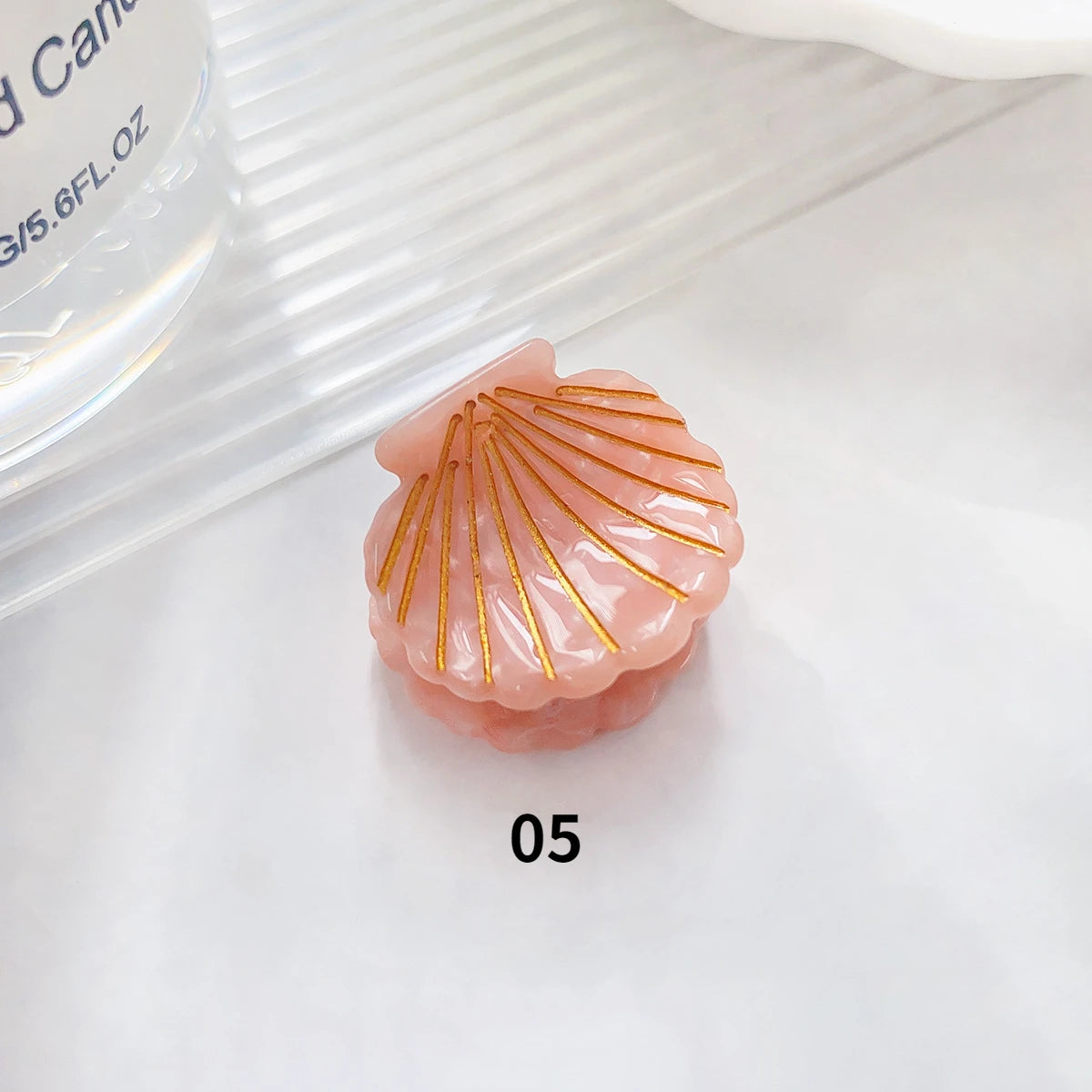 Fashion Shell Hair Claws Hairwear for Women Sweet Cute Mini Shark Clip Crab Clamps Hair Clips Claw Clip Trendy Hair Accessories
