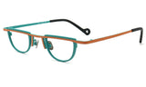 Vintage Titanium Glasses Frames for Women Light Geometric Eyeglass Men Optical Eyewear Retro Spectacles Prescription Myopia