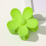 Large Flower Claw Clips For Women Fashion Hair Claw Hair Clamps Girls Matte Hairpins Sweet Headwear Barrette Hair Accessories