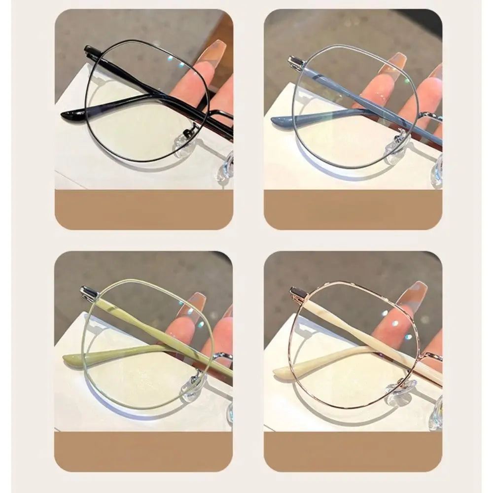 Blue Ray Blocking Anti-Blue Light Glasses Ultralight Metal Computer Goggles Eye Protection Optical Spectacle Eyeglass Office