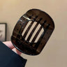 New Korean Acetic Acid Hair Clip Hair Accessories Elegant Women's Leopard Print Spoon Clip Low Ponytail Spring Hair Clip 1pc