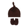 Newborn Baby Hat with Gloves Autumn Winter Warm Cotton Kids Beanies Stuff Children Accessories Infant Nightcap 0-6 Months Babies