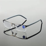 Titanium Alloy Frame Presbyopic Glasses Women Far Sight Eyeglasses Finished Optical Business Reading Eyewear Diopter +1.0 TO+4.0