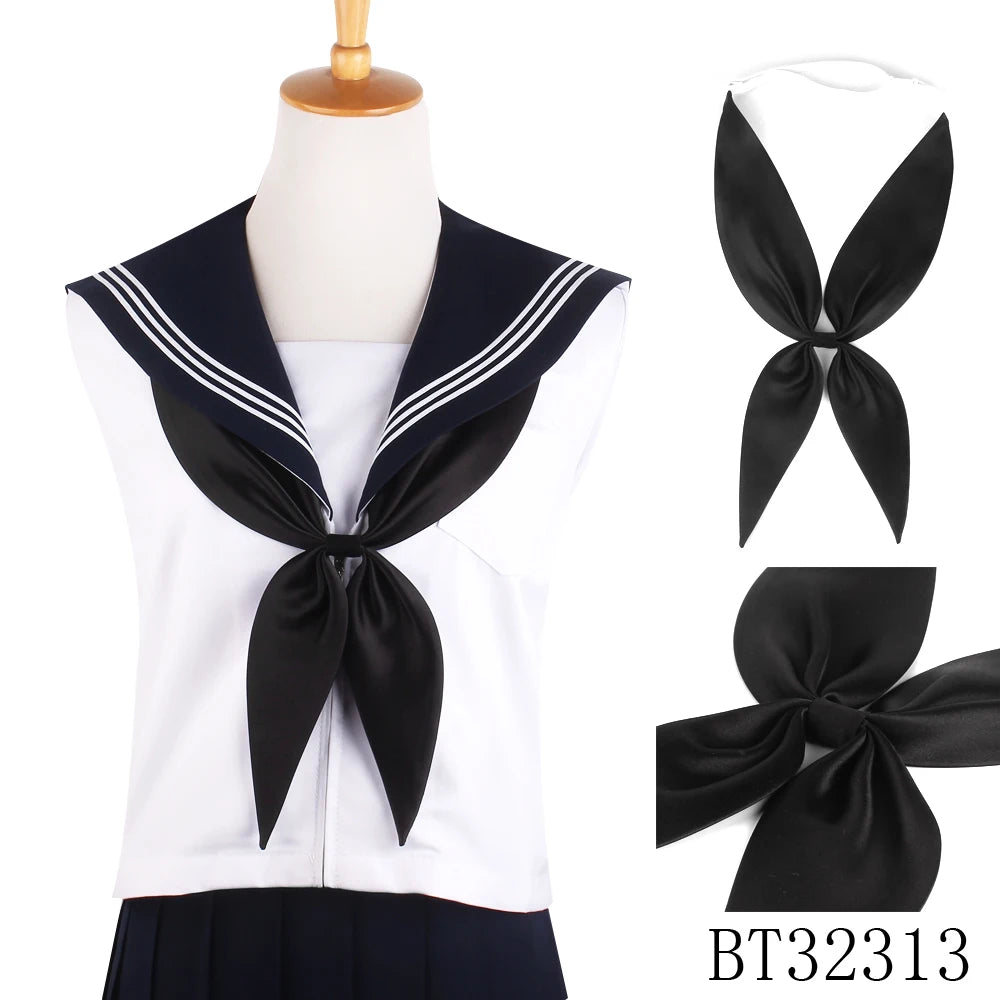 Ladies Bow tie Classic Shirts Bow Tie For Women Business Bowknot Student Solid Bow Ties JK Butterfly Girls Suits Bowties