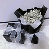 10M Sheer Wired Organza Ribbons with Golden Edge Chiffon Ribbon Wrapping Gift Box Wedding Bridal Bouquet Christmas Decoration