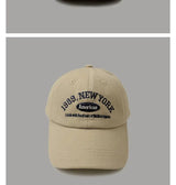 Spring Korean Retro Baseball Hat Women, Autumn and Winter, Wild Ins, Street Letter Embroidery Cap, Summer Couple Men