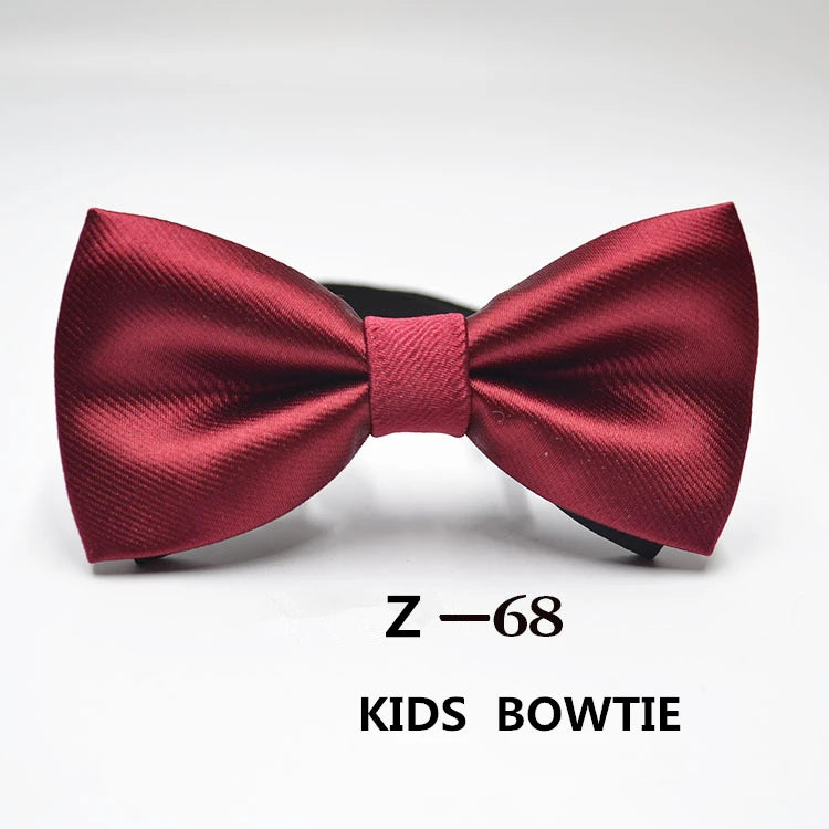 53 Color Children's Bow Tie Fashion Jacquard Baby Neckties Tie Baby Kid Kids Classical Pet Striped Butterfly Elastic Cord BowTie