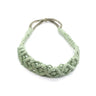 Style Elastic Hair Band Braided Rope Headwrap Turban Women Hair Scarf Macrame Hair Band Bohemian Headband Crochet Bandana