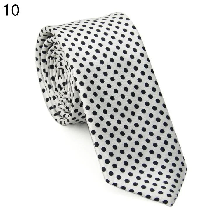 5cm Musical Note Printed Tie College Students Narrow Neckties Leopard Check Performance Ties For Men Daily Neckwear Gravata Gift