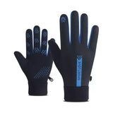 Womens Autumn and Winter Sports Warm Gloves Waterproof and Anti Slip Cycling Gloves Wind and Cold Resistant Outdoor Activity Glo