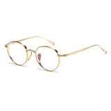 2015 Round Eyeglass Titanium Retro Square Glasses Frames Men Women Eyeglasses Frames Eyewear Business Korean Spectacles Frame