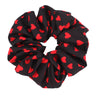 Valentines Hair Ties Heart Hair Scrunchies Elastics Hair Band Ponytail Hair Ropes for Women Girl Valentines Day Hair Accessories