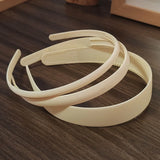 3pc European and American Black Khakistyle  Hairbands Headbands for Women Girls Men Sport Washface Korean Hair Accessories Tool