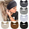 6pcs Womens Solid Color Yoga Headband - Super Stretchy & Quick-Dry, Stylish Hairbands for Fitness, Running, Outdoor Sports - Non