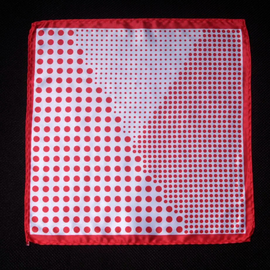 Luxury Mens Handkerchief Silk Accessories Hanky Pocket Squared Handkerchief Pocket Scarf Paisley Polka Dots Party Wedding Prom