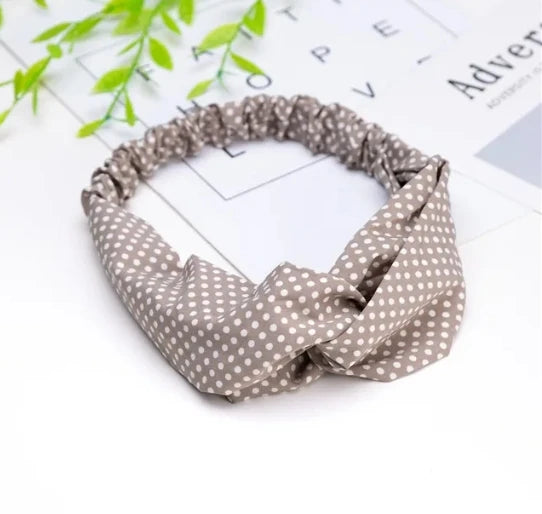 Women Girls Summer Bohemian Hair Bands Print Headbands Retro Cross Turban Bandage Bandanas HairBands Hair Accessories Headwrap