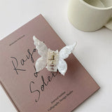 1PC French Butterfly Clip  Mermaid Hair Clip Acetic Acid Hair Clip Retro Back of Head Hair Accessories Hairpin.