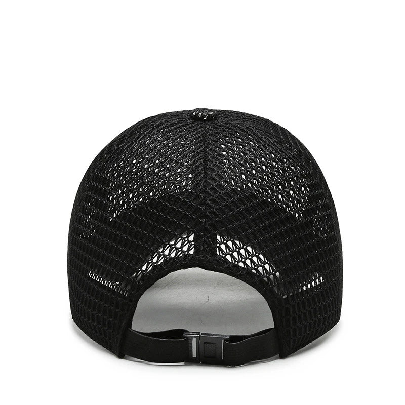 2023 Men's Mesh Baseball Cap Breathable Summer Caps Dad Hat Outdoor Fishing Hats Bone Gorras Snapback Trucker Cap Women hat
