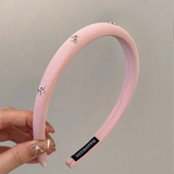 Women's Bow Headband Black Fashion Headband Pink Anti slip Headband Women's Accessories