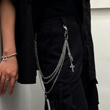 Waist chain men and women fashion versatile belt belt decoration jeans hip-hop punk style summer metal chain women