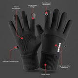Winter Waterproof Women's Gloves Touchscreen Windproof Sports Fishing Driving Motorcycle Ski Non-slip Warm Cycling Men Gloves