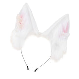 Y5GC Bendable Cats Ear Hairband Plush Animal Ear Hairband For Anime Enthusiasts Roleplay and Halloween Party DressingUp Props