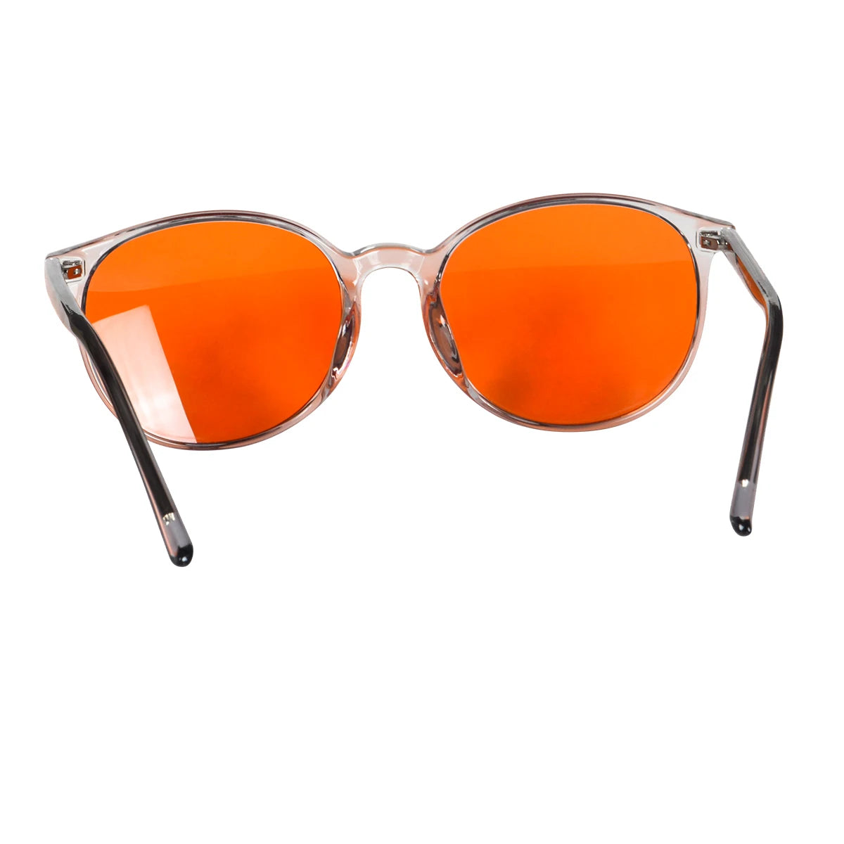 red glasses red blue light glasses for better sleep blue light blocking glasses orange lenses Tr90  women eyeglasses SH2022