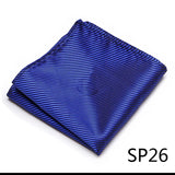 High Grade 2023 New Style Hot sale Silk Handkerchief Black Suit Accessories Solid Men Abraham Lincoln's birthday Pocket Square