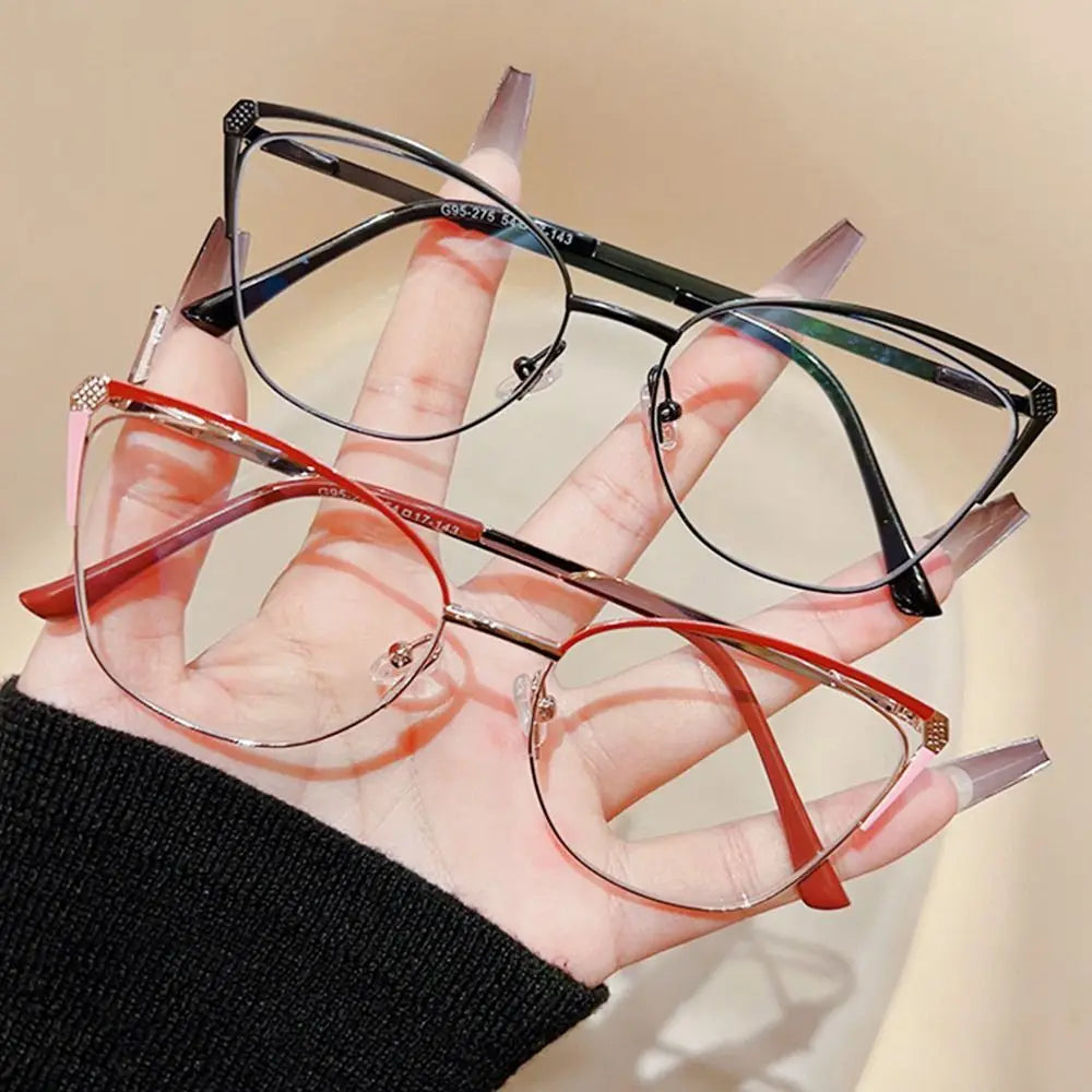 Blue Light Blocking Women Designers Eyeglasses Optical Spectacle Computer Eye Protection Glass Fashion Eyewear