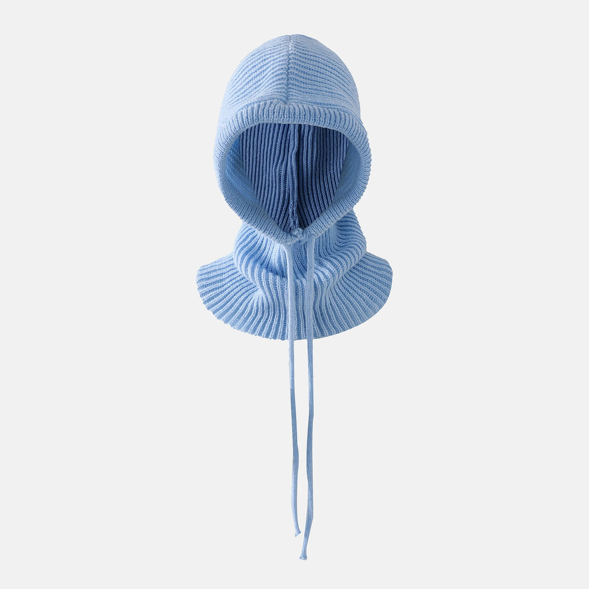 Winter Balaclava Hat for Men&Women Knitted Hooded Cap Outdoor Windproof Drawstring Hat One-Piece Neck Beanie Capofficial website