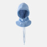 Winter Balaclava Hat for Men&Women Knitted Hooded Cap Outdoor Windproof Drawstring Hat One-Piece Neck Beanie Capofficial website