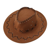 New Kids Western Cowboy Hat Curved Brim Outdoor Toddler Sun Hat Children Birthday Gifts Vacation Cap Party Cosplay Hat