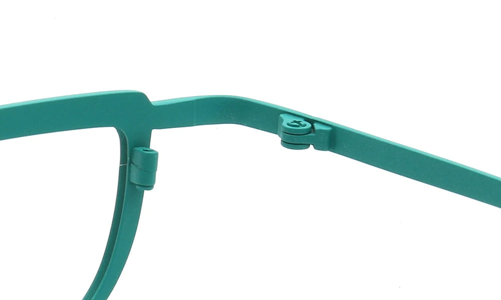 Vintage Titanium Glasses Frames for Women Light Geometric Eyeglass Men Optical Eyewear Retro Spectacles Prescription Myopia