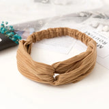 2024 New Design Fashion Women Summer Style Headbands Bohemian Girl Cross Turban Bandage Bandanas Hairbands Hair Accessories