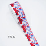 5 Yards Fourth Of July Printed Grosgrain Satin Ribbons For Bows DIY Craft Decoration Packaging Supplies. 54290