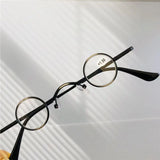 cubojue small round reading glasses +100 +150 +200 +250 +300 glass lens narrow nerd spectacles eyeglasses frames