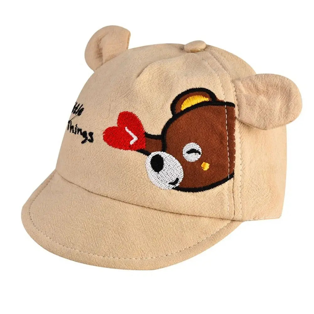 Spring Summer Cartoon Baby Baseball Cap Kids Boys Girls Sun Hat Outdoor Toddlder Children Adjustable Cap Peaked Caps