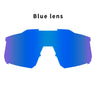 KE9022 Full Red Blue Green Polarized Lens Photochromic Replacement Lenses Cycling Bicycle Sun Glasses Eyewear frame Suitable