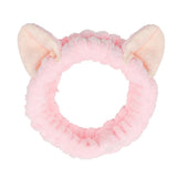 Headband For Washing Wash Face Rabbit makeup Hairbands Girls Elastic Holder Hair Strap Bands Ears Turban Hair Accessories