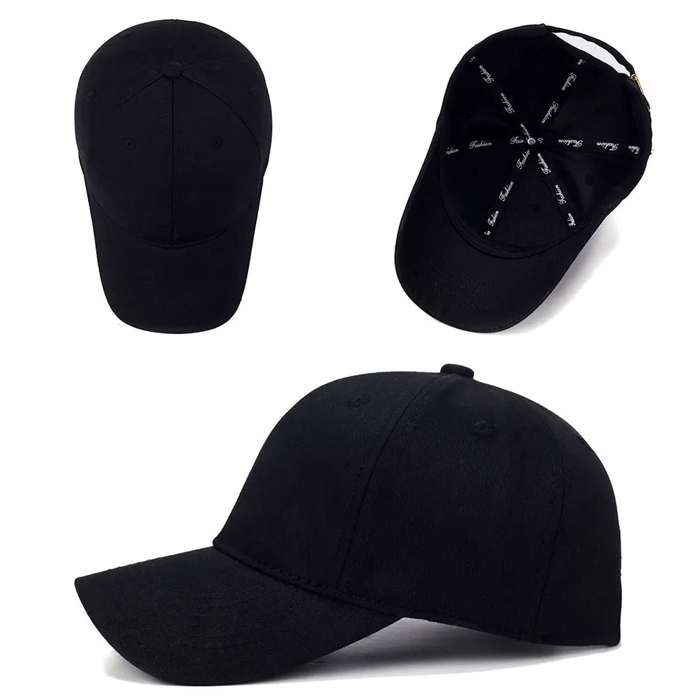 Solid Color Baseball Cap Men Cap Outdoor Fashion Design and high Quality Sun Hat