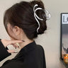 2023 New Fashion Metal Geometric Hair Claw Clip Trendy Hair Clips Hair Clamps Hairpins Party Hair Accessories For Women Headwear
